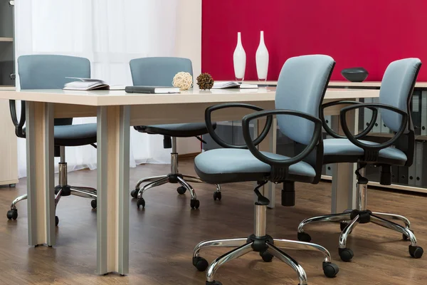 A conference table — Stock Photo, Image