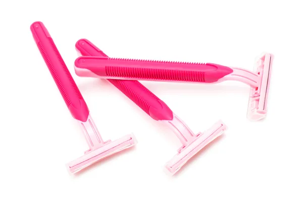 Pink razor — Stock Photo, Image