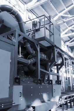 Modern atölye için yeni bir kum püskürtme makinesi