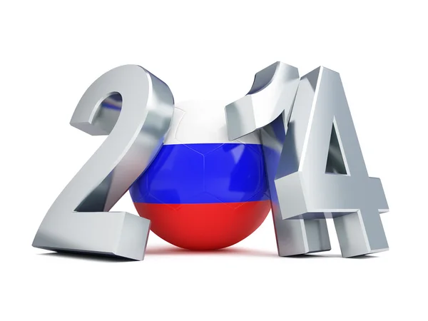 Rússia futebol 2014 — Fotografia de Stock