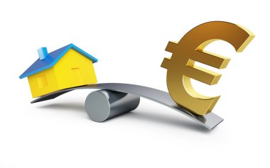 para euro ya da ev Terazi