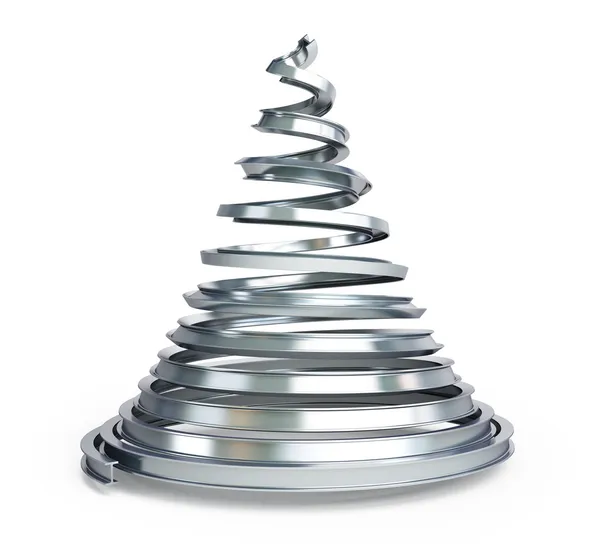 Árbol de Navidad metal — Foto de Stock