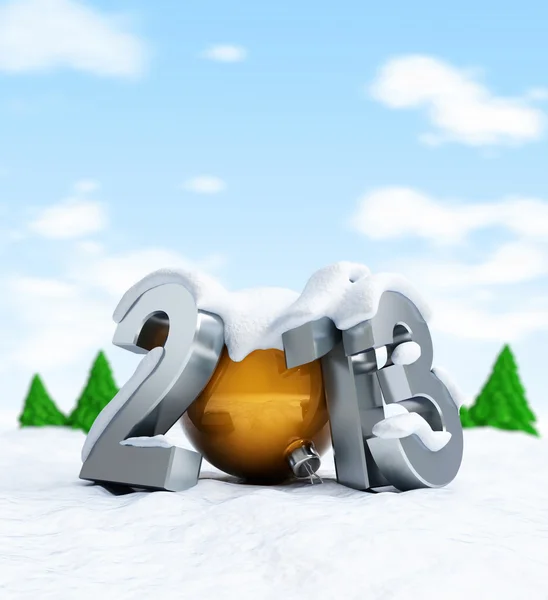 Felice anno nuovo 2013 — Foto Stock