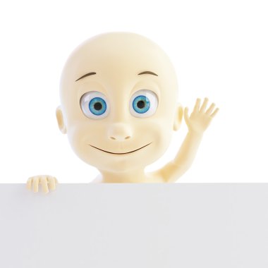 Beyaz bir arka plan alt formu