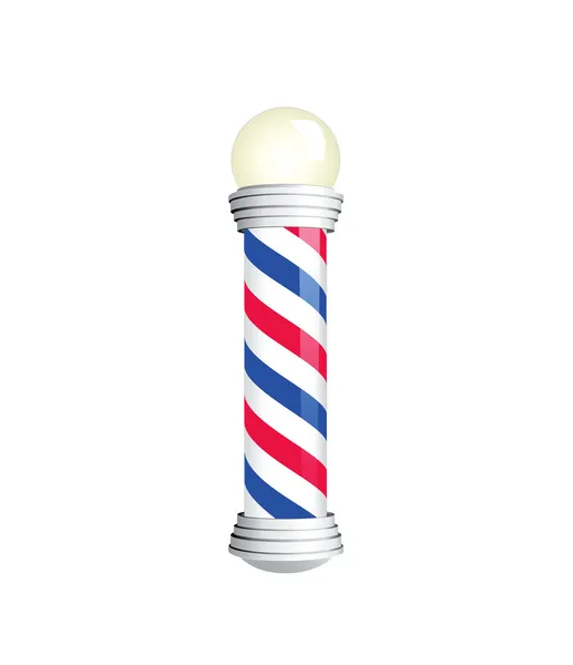 Barber Pole. Vector illustration — Stock Vector