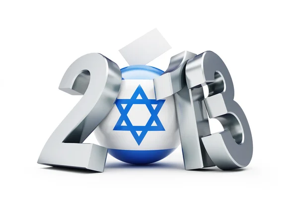 Elezioni in Israele 2013 — Foto Stock