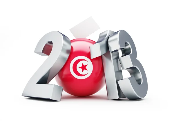 Allmänna val i Tunisien 2013 — Stockfoto