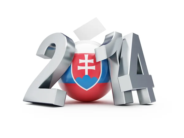 Slovakya Avrupa Parlamentosu seçimleri — Stok fotoğraf