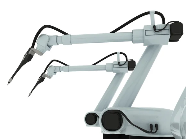 Endüstriyel robot kol izole