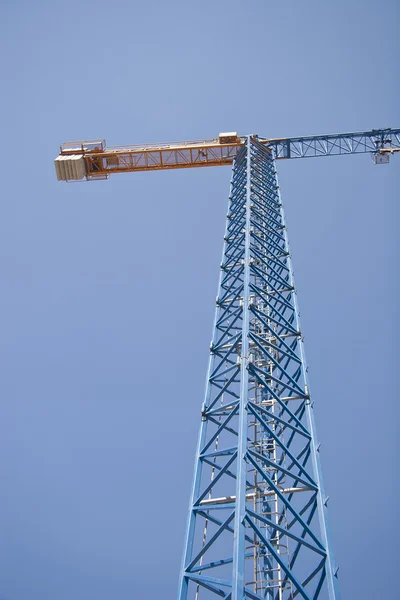 Huge Building Crane at work — Stock Photo, Image