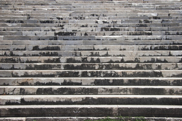 Stairs in Temple of Apollo in antique city of Didyma