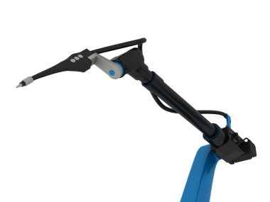 Endüstriyel robot kol izole