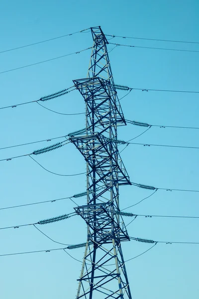 Torre de Linha de Energia — Fotografia de Stock