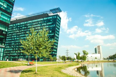 Cityscape ofis binaları