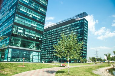 Cityscape ofis binaları