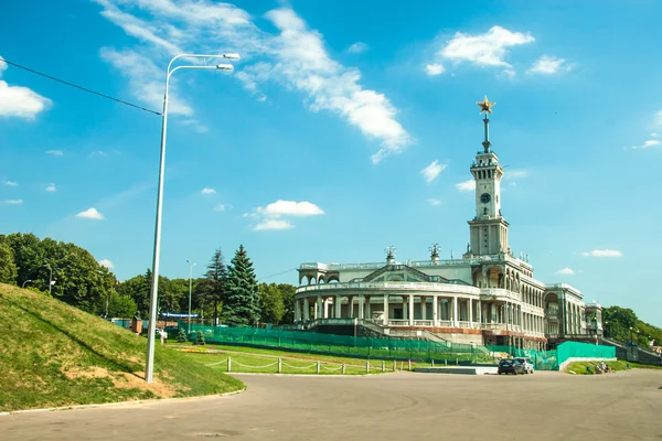 Річка північ термінал в Москві — стокове фото