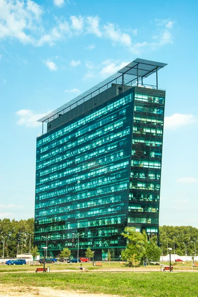 Stadsbilden kontorsbyggnader — Stockfoto