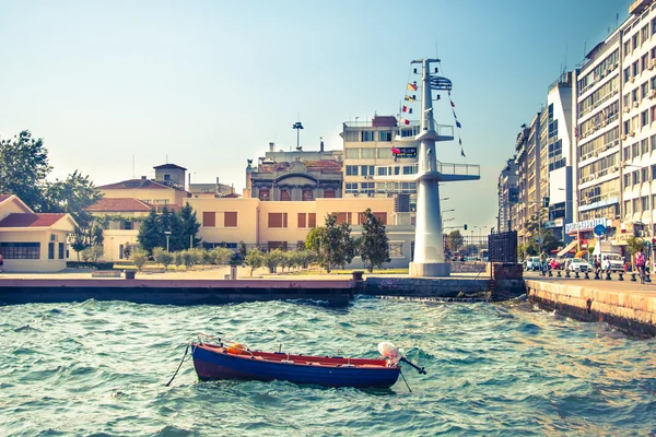 Main view on Thessaloniki embankment — Stock Photo, Image