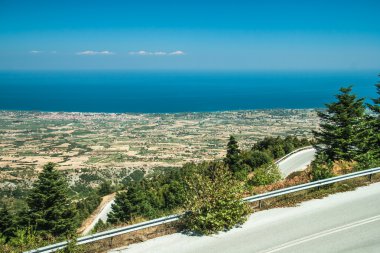olympos Dağları, dağ yolu