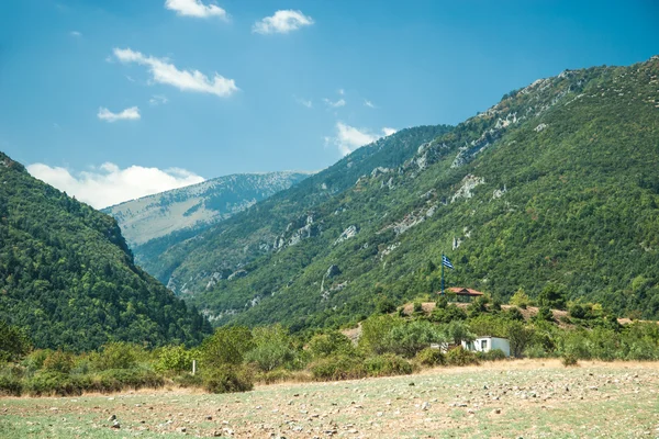 Bergblick - Nationalpark olympus — Stockfoto