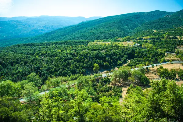 Bergblick - Nationalpark olympus — Stockfoto