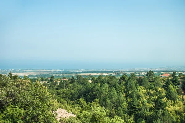 Mountain view - National Park Olympus — Stock Photo, Image