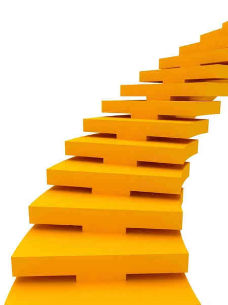 Color Stairs - Business & Career — Stock Photo, Image