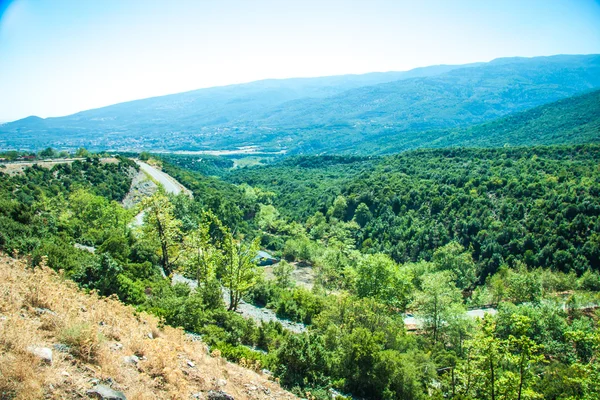 Mountain view - National Park Olympus — Stock Photo, Image