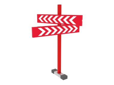 izole yön işaretçiler