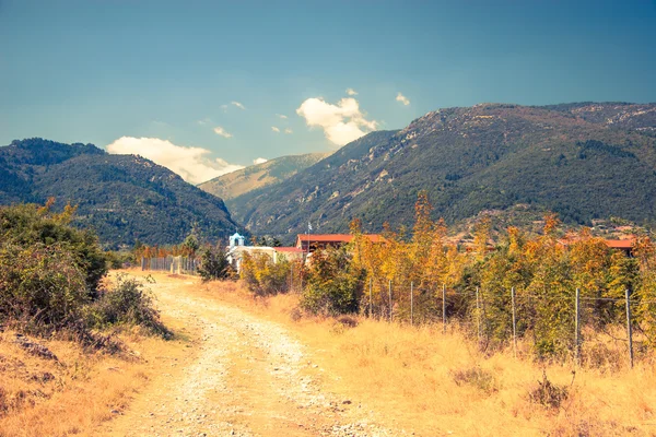 Bergblick - Nationalpark olympus — Stockfoto