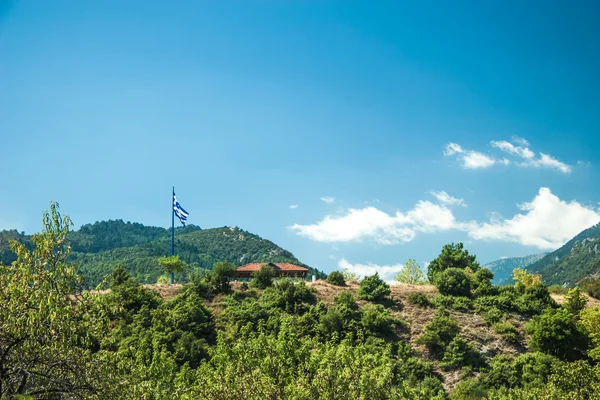 Bergblick - Nationalpark olympus — Stockfoto