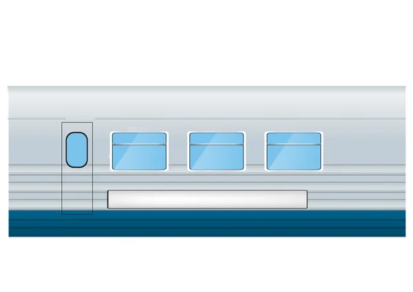 Illustrazione del vettore ferroviario — Vettoriale Stock