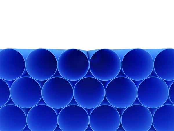 Blue Pipes — Stock Photo, Image