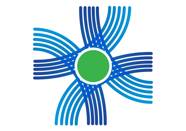 Soyut Logo Şablonu — Stok Vektör