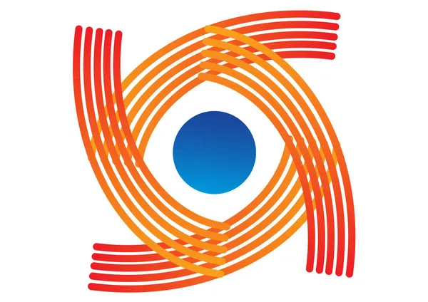 Abstrakte Logo-Vorlage — Stockvektor
