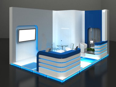 Sergi Stand iç / dış örnek