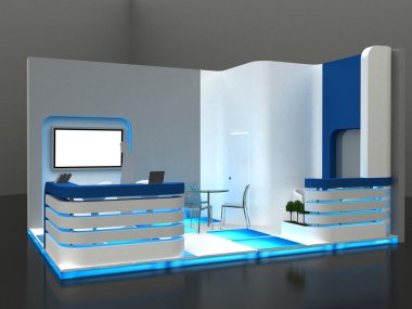 Sergi Stand iç / dış örnek