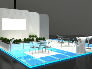 Sergi Stand iç / dış örnek