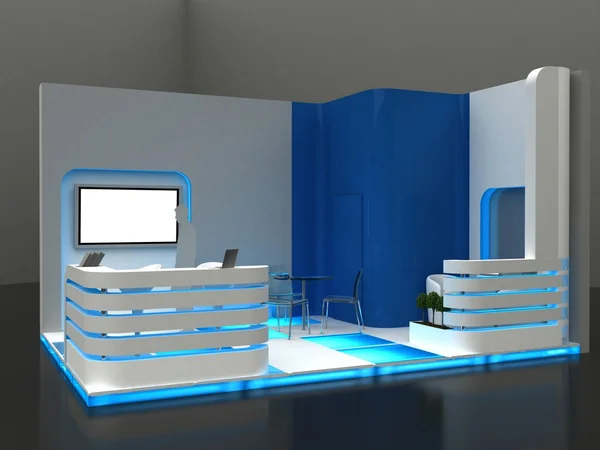 Esposizione Stand interno / esterno Campione — Foto Stock