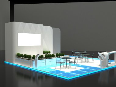 Sergi Stand iç / dış örnek