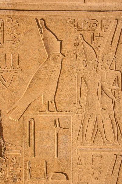 Karnak圣殿，埃及-- --外部因素 — 图库照片