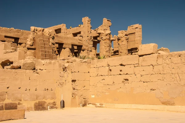 Karnaks tempel, Egypten - Yttre element — Stockfoto