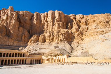 Mısır'ın luxor yakınındaki başına Tapınağı