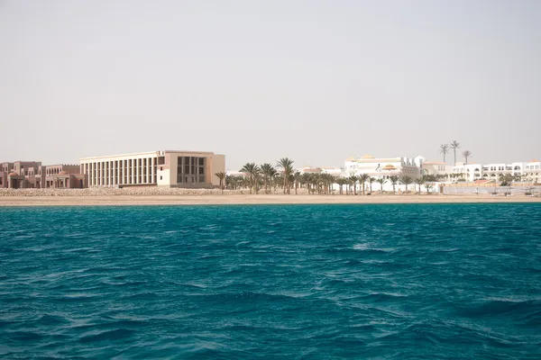 Red Sea coast line near Hurhada — Stock Photo, Image