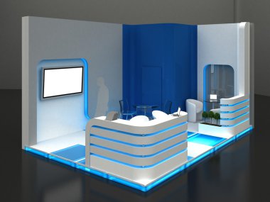 Sergi Stand iç / dış örnek