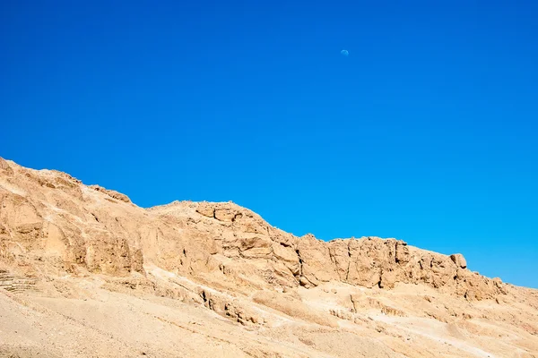 Sand dunes and rocks, Sahara Desert — Stock Photo, Image