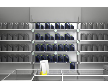 Otomobil Store - minimarket şekil