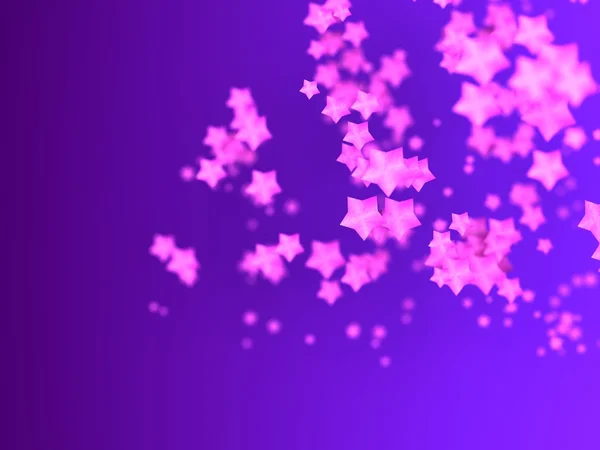 Glanzende sterren deeltjes op gladde achtergrond — Stockfoto