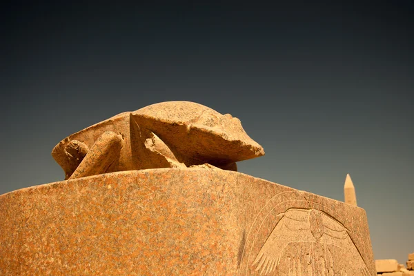 Templo de Karnak, Egito - Elementos exteriores — Fotografia de Stock