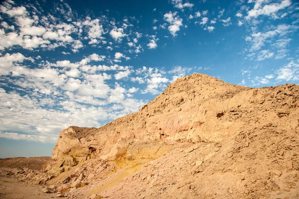 Sanddünen und Felsen, Wüste Sahara — Stockfoto